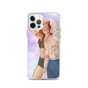 THE CHASER AND THE MOON IPHONE CASE