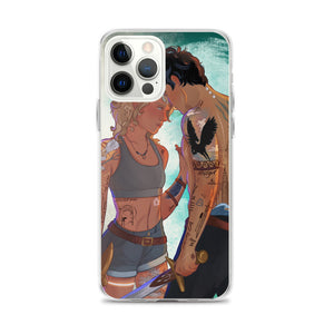 THE OWL AND THE SEA IPHONE CASE