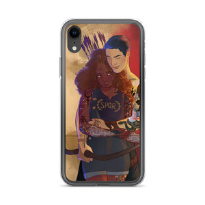 THE WARRIOR AND THE MIST IPHONE CASE