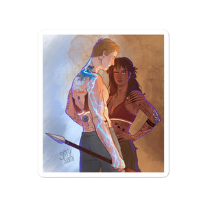 THE STORM AND THE CHARMER STICKER